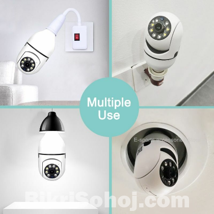 Wifi IP Camera Light Bulb 360° Full Colour Spy Cam